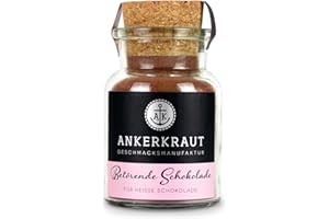 ‎ANKERKRAUT Ankerkraut Betörende Schokolade, Kakao-Pulver für heiße Schokolade, 105g im Korkenglas