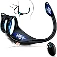 Male Sex Toys Vibrating Cock Ring Anal Toys, Sex Toy for Men Remote Control with 9 Vibrating Penis Sleeve Adult Toys, 3in1 Couple Anal Sex Toys Prostate Massager Adult Toys Erection Male Sexual Toys