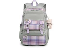 FANDARE Torby szkolne na co dzień, plecaki szkolne, dziewczęta, chłopcy, plecaki szkolne, nastolatki, studenci, lekka torba na książki dla córki, syna, juniora, na uczelnię, plecak podróżny z