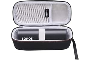 L LTGEM Hard Case for Sonos Roam 2 / Sonos Roam/Sonos Roam SL Portable Waterproof Bluetooth Speaker Black