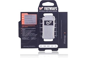 Gruv Gear FretWraps HD 'Stone' String Muter 1-Pack (White, Small) (FW-1PK-WHT-SM)