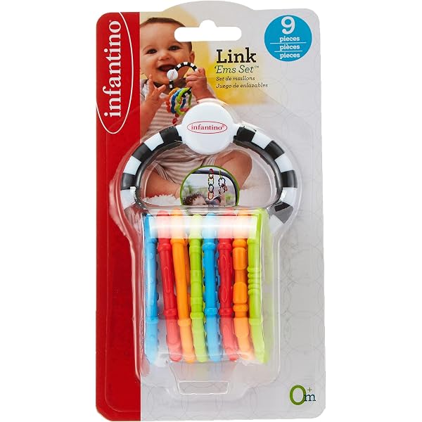 INGENUITY Sheppy’s Squad Spielzeugglieder – 12 Teile, Pflanzlicher Kunststoff, BPA-frei, Für Babys