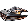 labelbike - 3D Stickers Motorcycle Hand Guards Decorations and Protections in Resin compatible with KTM 1290 Super Adventure S and R 2021-2024 Color Carbon Orange