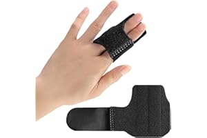 Kotkiddy® Szyna na palce, rękawy z regulowanym zapięciem na rzepy, ochrona palców, rękawy, łagodzi bóle stawów