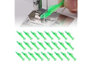 CENCERY 25 Pezzi Infila-ago per Macchina da Cucire Infila-ago per Macchina da Cucire Bocca di Pesce Accessori per Cucire Infila-ago per Macchine da Cucire