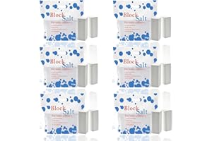 HSD HIMALAYAN SALT DIRECT 6 pack salt blocks Compatible to All Water Softener Machines 100% Genuine British water softener salt blocks Original Block Salt of Premium Quality Each Pack Contain (6 pack 12 block)