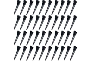 ‎SIOPPKIK SIOPPKIK 40 Stücke EnteBill Haarspangen,1.7 Zoll Schwarz EnteBill Friseur Haarspangen Metallklemmen haarklemmen Friseur Haarclips Alligator Curl haarklippse mit Löchern für Haarklammern Damen Mädchen
