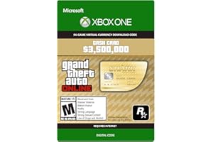 MICROSOFT Grand Theft Auto Online | GTA V Whale Shark Cash Card | 3,500,000 GTA-Dollars | Xbox One - Download Code