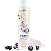 Jean & Len Traumlocken Conditioner Reiswasser & Açaibeere, für lockiges & welliges Haar, bekämpft Frizz und schenkt Geschmeid