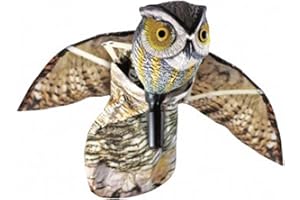 GARDEN Masso Búho volador, Gris, 24x15x24 cm, 231491