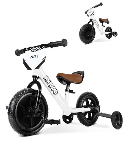 Besrey Vélo Tout-Petit 5 En 1 Avec Poignée Poussée Parents - Tricycle Enfant 1-3 Ans Rose Avec Pédales Amovibles Et Siège Réglable