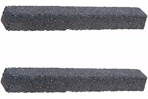 iplusmile Bastoncino Per Medicazione in Carburo Di Silicio Utensile Per Ravvivare La Mola Abrasiva Strumento Di Ravvivatura Per Accessori Smerigliatrice 2 Pezzi 7.87X0.98X0.98 Pollici