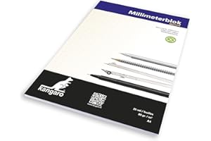 kangaro Kangaro K-5594 blok A4, 25 arkuszy, 21 x 0,3 x 29,3, biały