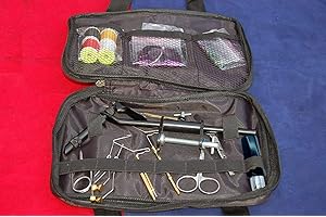 HDmirrorR Fliegenbinden Kit mit Schraubstock, Whip Finisher, Bodkin, Zange