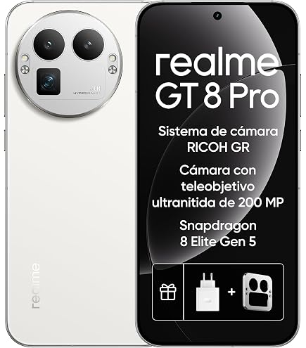 realme GT 8 Pro 5G Cellulare, 16+512 GB, Snapdragon 8850, Sensore