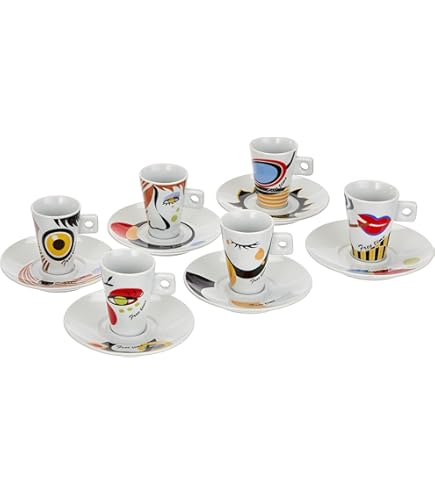 Lot De 2 Tasses à Café Espresso 100 Ml Love Hearts, MR GEE
