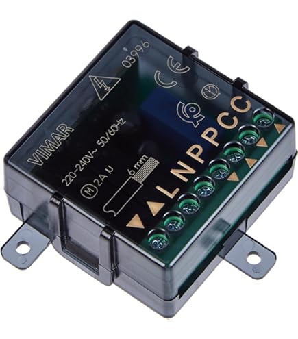 Relè Magnetico Vimar Quid 03992 - Controllo Luci Ad Impulsi Con Segnalazione Luminosa, 10A 240V - Foto 4