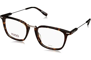 Hugo Boss eyeglasses (HG 0327 086) Acetate Metal Havana Dark Ruthenium Matt 086 Acetate plastic - Metal Havana Dark - Ruthenium Matt