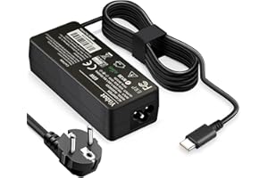 YISBAT Lenovo Ladekabel 65W USB C Netzteil,für Lenovo Thinkpad X1 Carbon(Gen5/6/7) T14 T15 T480 T490 T580 T590,E14 E15 E480 E490 E580, Yoga C740 C940 S740 S940 720 730 720-13ikb