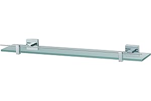 HACEKA Ablage Glas Mezzo Chrom