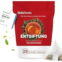 Té Detox VitalHealth 2 Sobres – Suplemento Herbal Natural Para 2 Semanas – Sin Cafeína Y - Foto 9