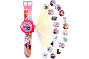 Niumowang Elektronische Armbanduhr für Kinder, Kinder Cartoon Uhr, Kinder Projektor Uhr, Einstellbare Digitale Projektionsuhr, 20 Bilder, Uhr Spielzeug,für Kinder Kleinkind 3-12 Jahre alt