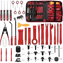 Ahlsen Lot De 5 Cales Décoratives De Voiture - Outil De Démontage De Revêtement Intérieur