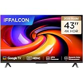 iFFALCON 43U65 43 İn&ccedil; Smart TV 4K UHD HDR 10 Gaming Google TV, Dinamik Renk Geliştirme, Dolby Audio, MEMC, İnce Tasarımlı Gam