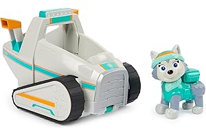 Paw Patrol - Pat Patrouille - Véhicule Figurine Everest - Voiture Figurine À Collectionner - Pat Patrouille Jouet - Plastique Recyclé - Voiture Enfant - Jouet Enfant 3 Ans Et +