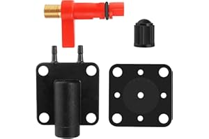 QAZAKY Sostituzione Primer solenoide kit di servizio della valvola di manutenzione per Johnson Evinrude 2 tempi Motore fuoribordo OMC 175.158 Sierra Marine BRP OMC 18-7044 437228 341297