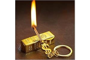 XOTAK Briquet à Silex Permanent, Briquet au kérosène 10000 réutilisable, allumettes, Allumette étanche, Briquet à Huile, Briquet Froid, Survie d'allumette d'urgence EDC (sans Carburant)