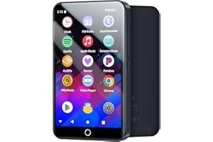 96GB MP3 Player with Bluetooth and WiFi, MECHEN Android 13 OS MP3 & MP4 Players with 4" Touchscreen and Speaker,Music Players with Spotify,Pandora, Audible, Amazon Music, Play Store