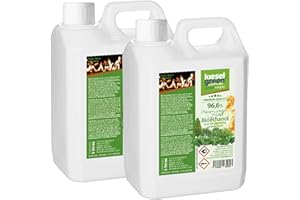 KieselGreen Bioéthanol 10 litres avec Parfum pour Cheminée à l'éthanol - Bioéthanol comme Parfum d'ambiance - Parfum pour Cheminée à l'éthanol Bio intérieur ou feu de Table au Bioéthanol