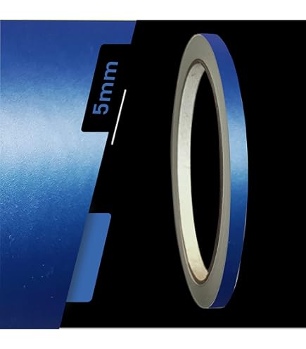 Siviwonder Zierstreifen Farbwechsel - 9mm X 10m Marine Blau Violett