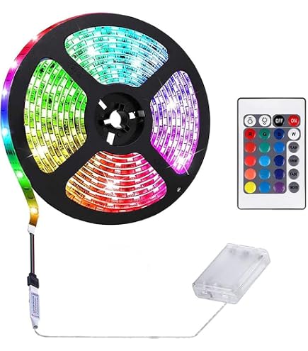 Bande LED RGB Avec Télécommande - Grundig, Plusieurs Couleurs, éclairage D'ambiance Intérieur