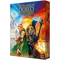 Repos Production - El Señor de los Anillos: Duelo por la Tierra Media Juego de Mesa - Juego de Estrategia para 2 Jugadores - 
