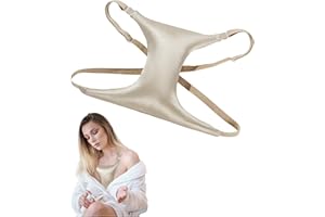 BALAPET Breast Support Pillow Silk Breast Pillow for Chest Wrinkles Prevention and Side Sleeping Chest Wrinkle Pillow with Adjustable Thickness for Breast Support