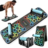 Busstier &Ccedil;ok Fonksiyonlu Katlanabilir Şınav Tahtası - Fitness ve Kondisyon İ&ccedil;in Dayanıklı Spor Platformu, Kolay Taşınabilir Ş