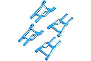 VGOOHOBBY 4PCS Mirthobby Aluminum Alloy Rear Suspensiom Arm 102021 (02007) Swing Arm for HSP 94101 94102 94103 94123 Redcat Lightning EP Drift 1/10 RC Car
