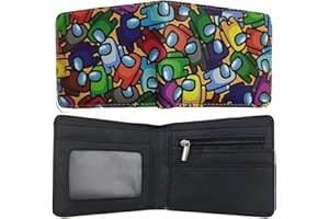 Yoimckay Cartone Portafoglio Bambin,Carino Animato Portafogli in PU,Portafogli con Zip alla Portafoglio Pieghevole,Ragazzi e Ragazze Regalo Compleanno Portafoglioi(multicolore) 11.5 * 9cm