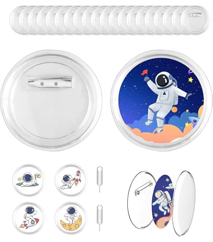 Ensemble de 98 Pcs pour Fabriquer des Badges pour Enfants 55 Mm/2,16 Po Épingle Bouton Bricolage Ensemble de 98 Pcs pour Fabriquer des Badges pour Enfants 55 Mm/2,16 Po Épingle Bouton Bricolage