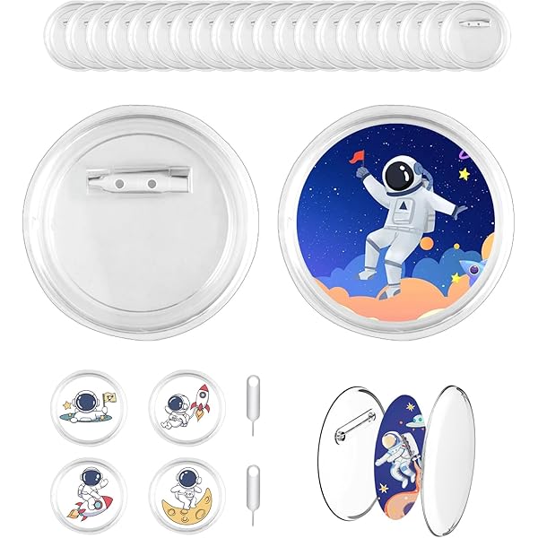 Badges Personnalisables Avec Logo Ou Photo – Lot De 50 à 500 Pièces, Diamètre 3,2 Cm, épingle Robuste