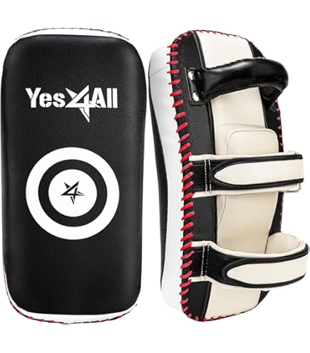 Mua RDX Muay Thai Pad For Training, Curved Kickboxing Kicking Strike - View #8