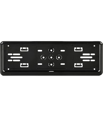 520 Mm Portatarga Senza Cornice DEZENTOFIX - Supporto Universale 520mm Per Auto Portatarga Dezentofix - Foto 3