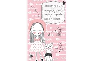 J'ai 11 ans et je suis incroyable, géniale, magique, trop cute bref je suis parfaite !: Journal intime pour fille 11 ans | Journal de souvenir et de gratitude | Cadeau fille 11 ans
