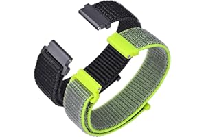 ANNEFIT Nylon Cinturino 16mm 18mm 19mm 20mm 22mm, 2 Pezzi Regolabile Sport Cinturini Orologio a Sgancio Rapido per Uomo e Donna