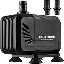 Pompa Acqua Per Laghetto Boxtech 3500 L/h, 55 W | Pompa Filtro Regolabile Per Giardino, Fontane, Acquari