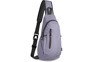 TITECOUGO Leichte Brusttasche Kleine Umhängetasche Leichter Crossbody Rucksack für Männer Frauen und Kinder Schultertasche für Sport und Outdoor