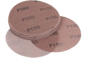 Kcmell 20PCS 150mm Mesh Sanding Discs 150 Grit, 6 Inch Hook and Loop Sanding Pads, Disc Anti-Blocking Long-Lasting Sharp Sandpaper for Car Wood Furniture Floor