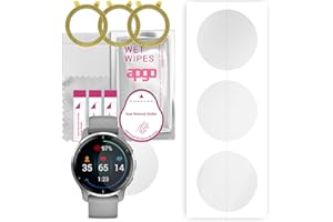 3x Folia hydrożelowa do Garmin Venu 2 Plus - apgo Smartwatch Hydrogel Protection Ochrona na ekran smartwatcha